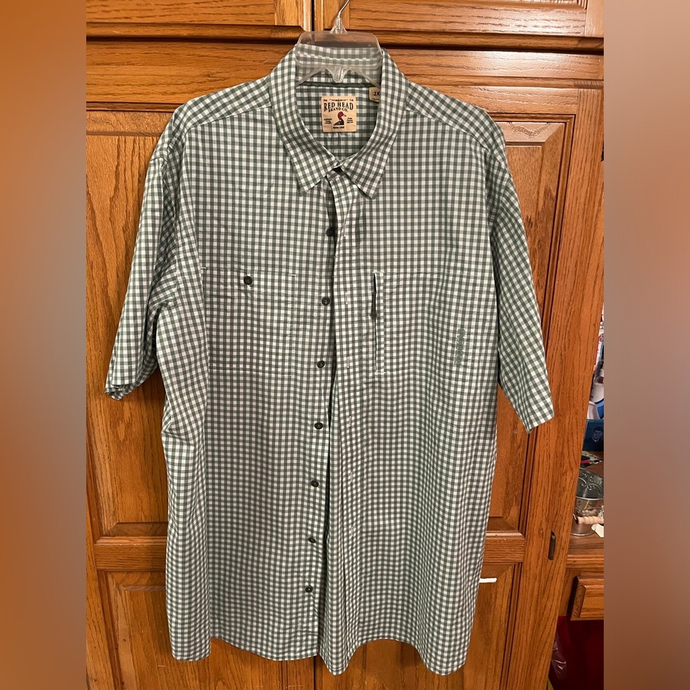 Lightweight fishing shirt, Red Head
